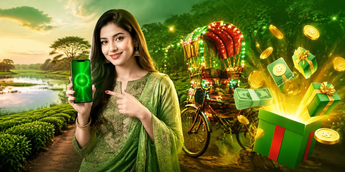 ঢাকায় লাল-সবুজ পোশাকে ব্যবহারকারী y19 অ্যাকাউন্টে জমা করছেন